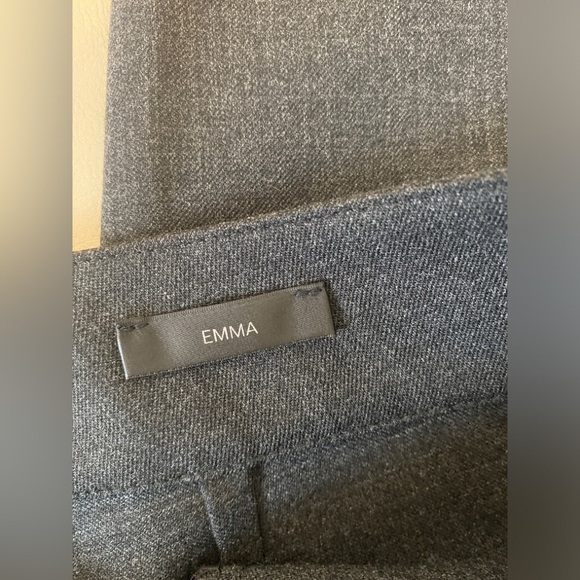 St. John Emma Wool Dress Pants Slimming Light Gray Sz 10 - Picture 5 of 7